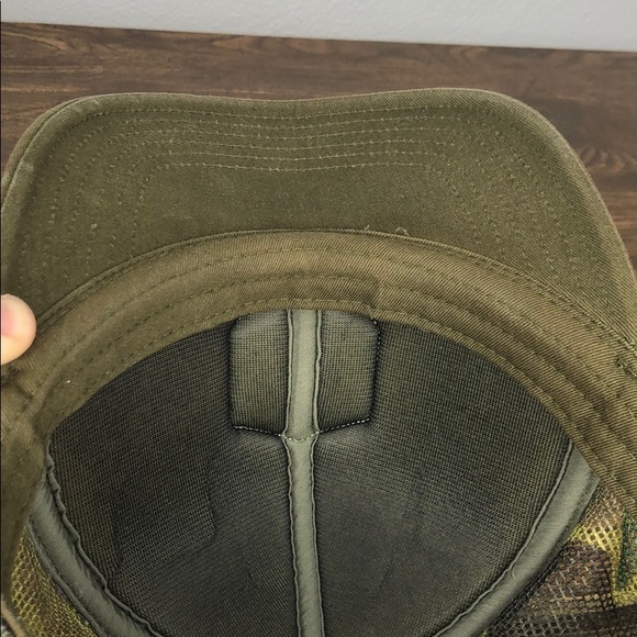 Distressed Coal RV Camouflage SnapBack Hat - Picture 9 of 11